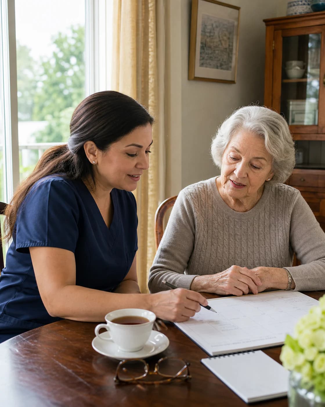 Clinical-quality homecare, delivered with a human touch.
