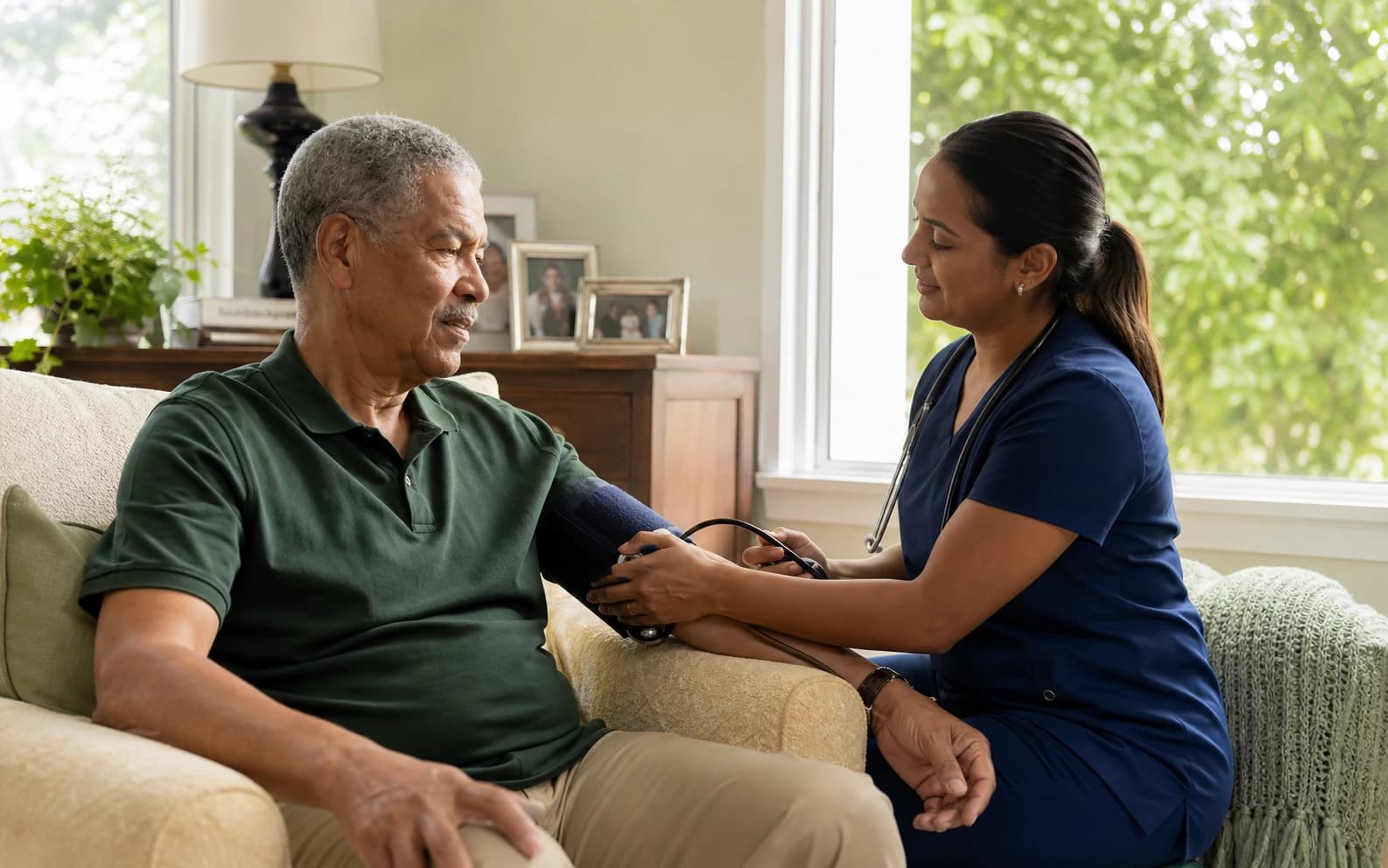 A private duty nurse providing calm one-to-one clinical support at home serving Devonshire, NJ