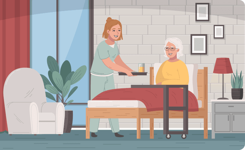 Clinical-quality homecare, delivered with a human touch.